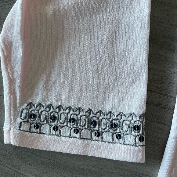 AD Originals Two Piece Cardigan & Sleeveless Top - Pink & Sequins - Size XL - Picture 6 of 16